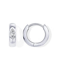 Marquise Hoops – Aros Pequenos Dourados com Zircônia