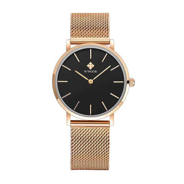 Relógio Feminino: WWOOR 8840 - Rose Gold